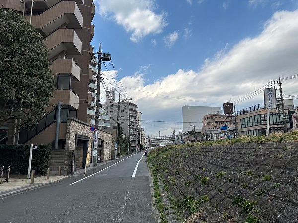 マンションまでの道のり