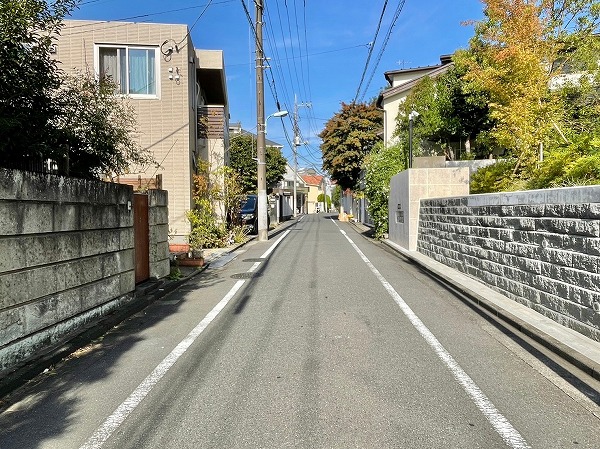 クラッシィハウス等々力　周辺の住宅街