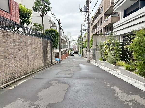 閑静な住宅街