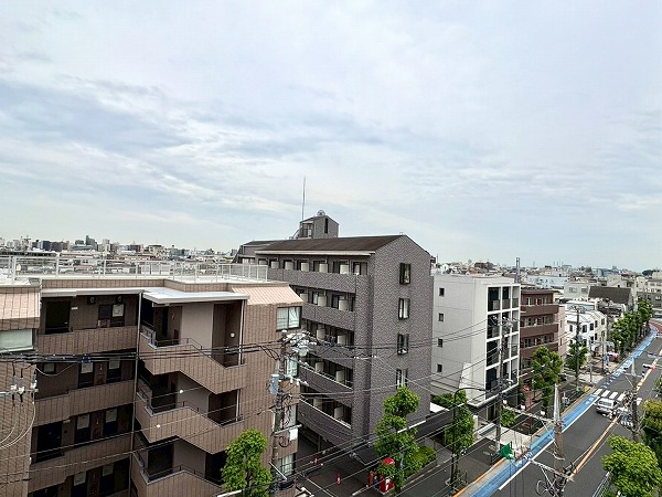 ハイツ池ノ上_5階からの景色の写真