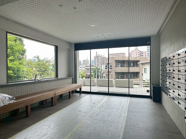 松風園コーポ　エントランス