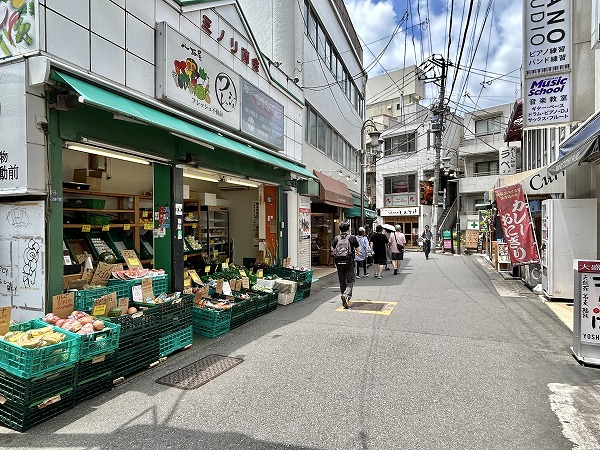 不動前駅通り商店街