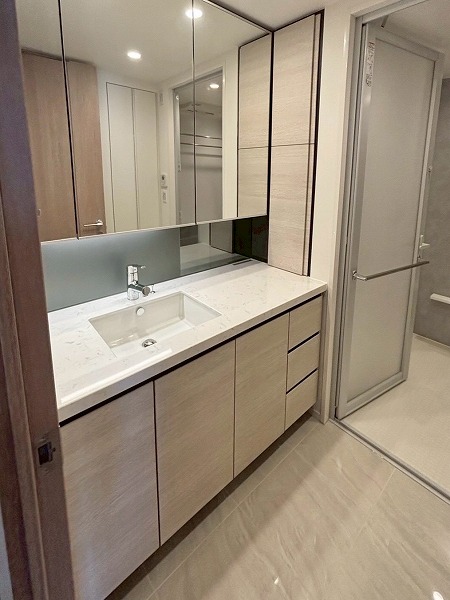 HARUMI FLAG SKY DUO TOWER_洗面化粧台の写真