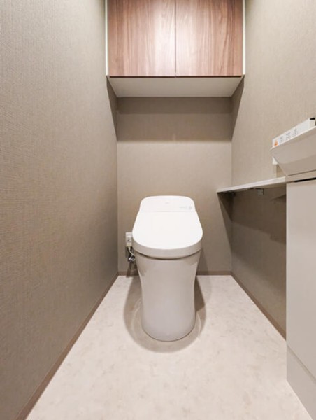 プライムパークス品川シーサイドザ・タワー_清潔感のあるトイレの写真