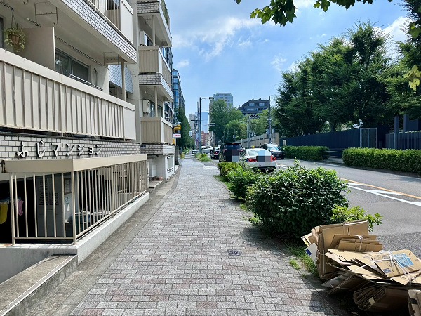 三田ガーデンヒルズ周辺の道