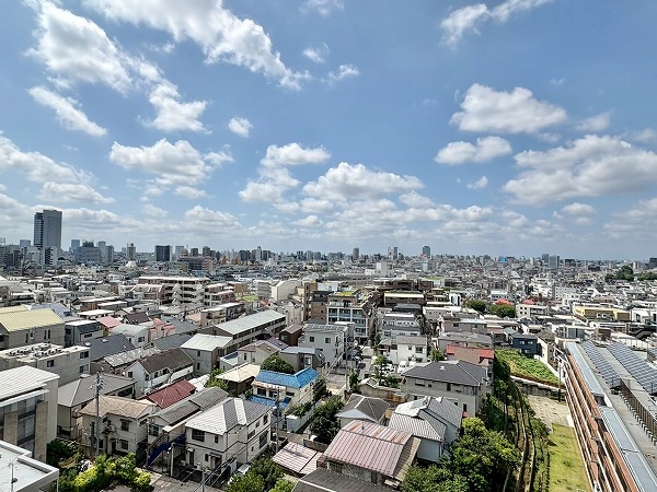 豊栄新都心マンション_バルコニーからの景色の写真