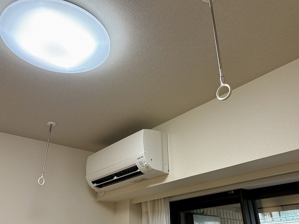 アトラス池尻レジデンス_エアコン付きのお部屋の写真
