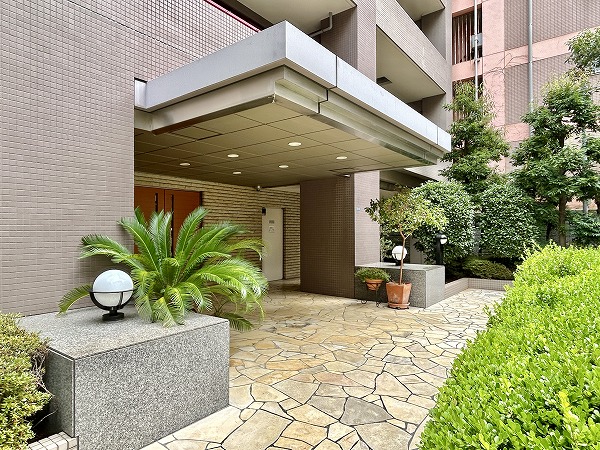 恵比寿シティハウス　アプローチ