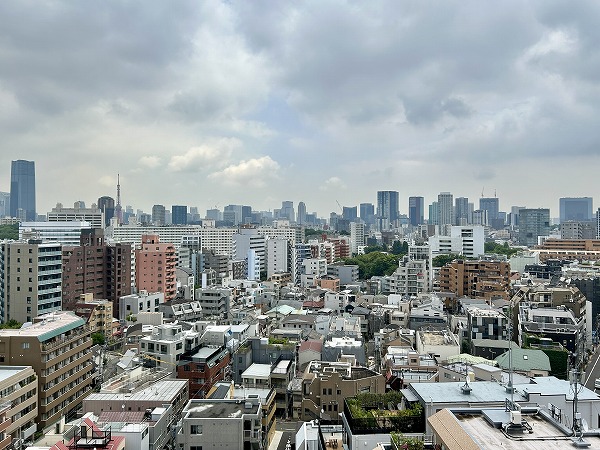 恵比寿シティハウス_東京タワービューの眺望の写真