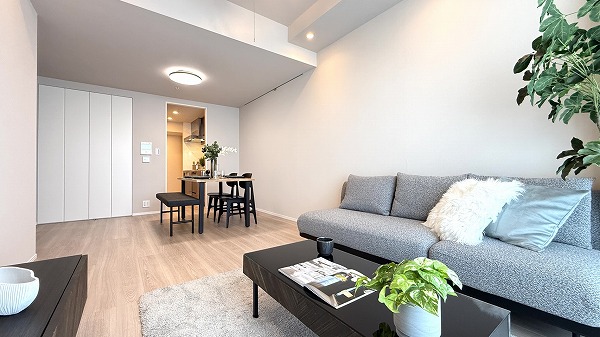 ザ・パークハウス晴海タワーズ クロノレジデンス_リビングダイニングの写真1