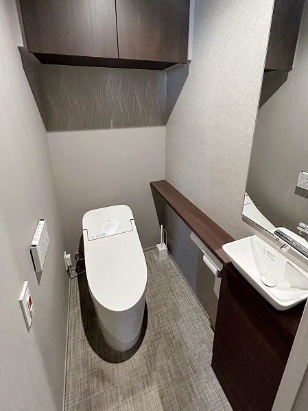 東京パークタワー_清潔感のあるトイレの写真