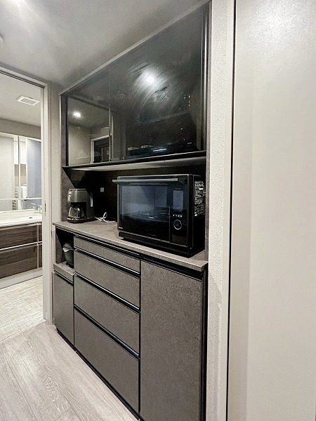 東京パークタワー_お洒落なキッチンの写真