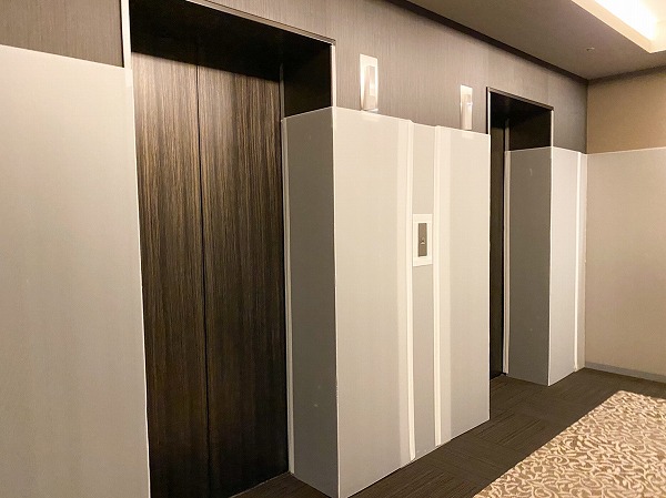 シティタワー武蔵小山　エレベーターホール