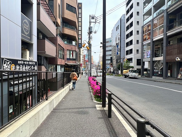 恵比寿駅東口正面道路