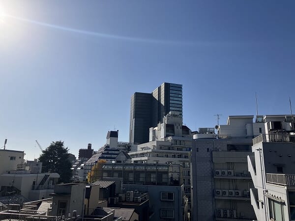 ザ・パークハウス渋谷南平台_バルコニーからの眺望の写真1