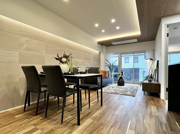 ドミール五番町_広々したLDKの写真