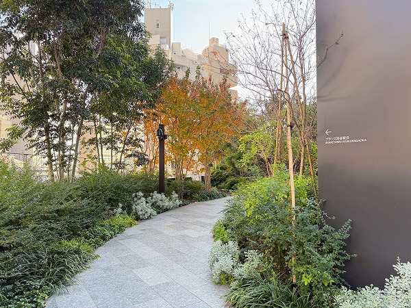 ブランズ渋谷桜丘　エントランスガーデン