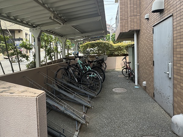 朝日クレス・パリオ仲池上　駐輪場