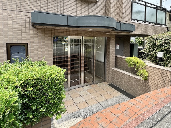 朝日クレス・パリオ仲池上　アプローチ