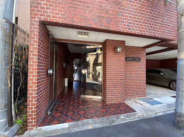 セントラル三田　アプローチ