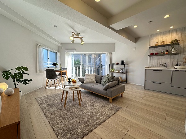 日生野沢マンション_リビングダイニングキッチンの写真