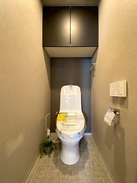 西早稲田シティタワー_清潔感のあるトイレの写真