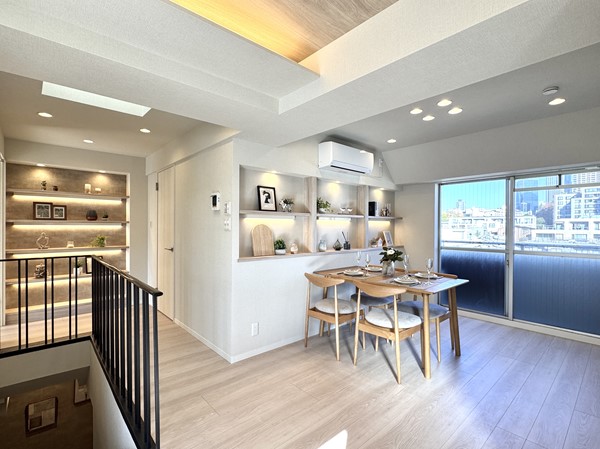 セントラル三田_陽当たりの良いお部屋の写真