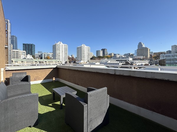 セントラル三田_バルコニーの写真