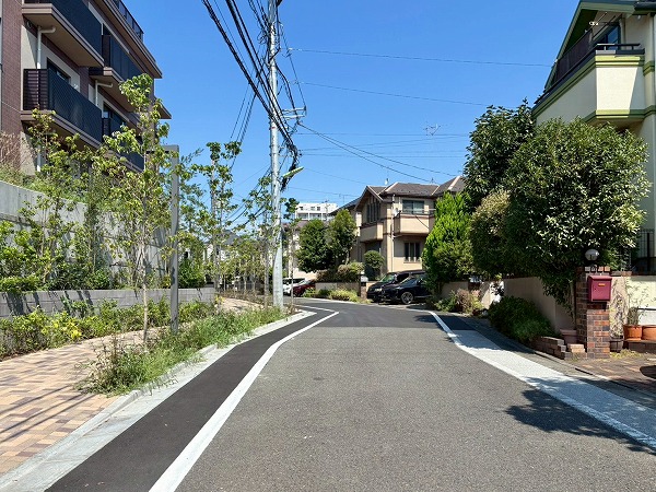 閑静な住宅街