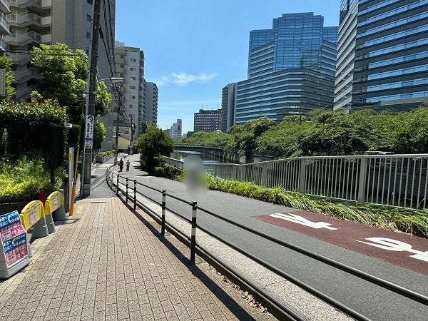 マンションまでの道のり