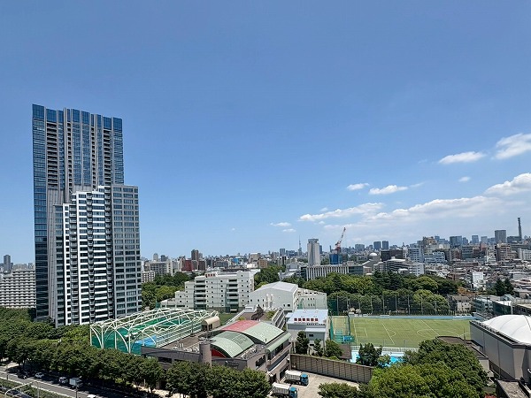 西戸山タワーホウムズセントラルタワー_バルコニーAからの景色の写真