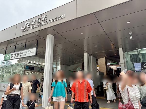 原宿駅　表参道口
