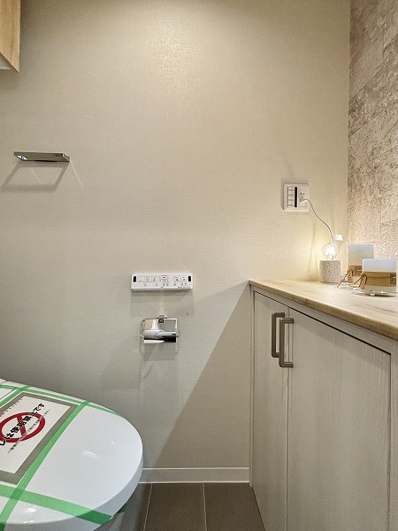 虎ノ門ガーデン_リノベーション済みのトイレの写真
