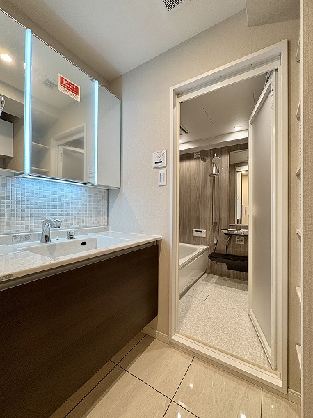 クレッセント駒沢公園パークサイド_パウダールームの写真