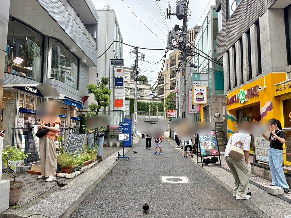 竹下通り 脇道