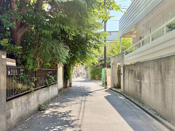 閑静な住宅街