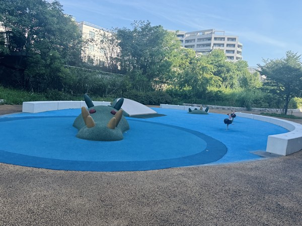 大井水神公園　遊具