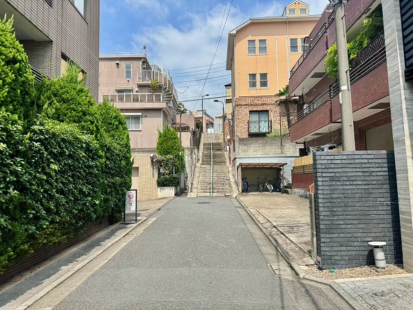 マンションまでの道のり