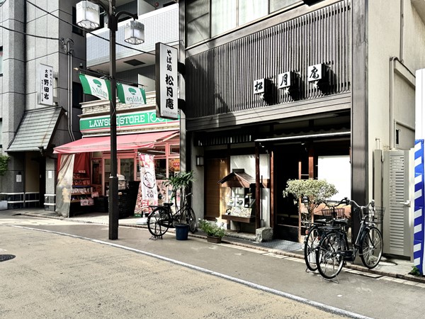マンション近くの蕎麦屋さん