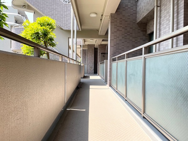 オーベル池袋立教通り 外廊下