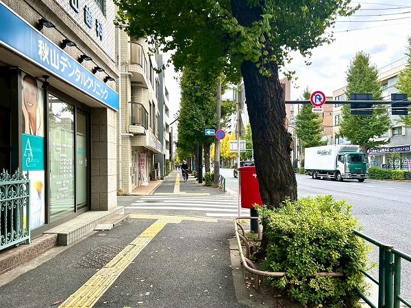 マンションまでの道のり