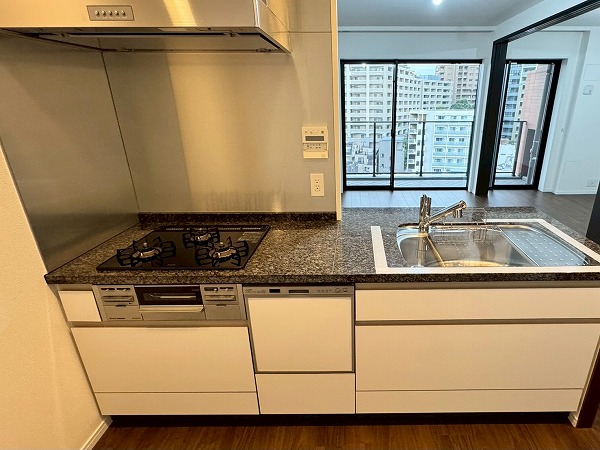 シティハウス広尾南_使いやすそうなキッチンの写真