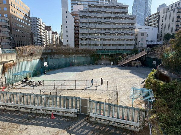 築地川公園多目的広場