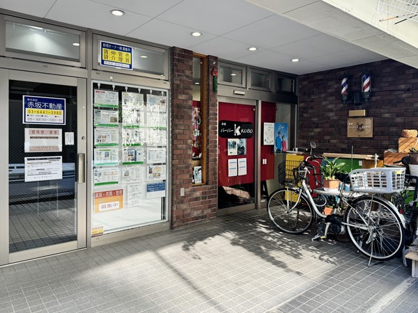 マンション1階の店舗