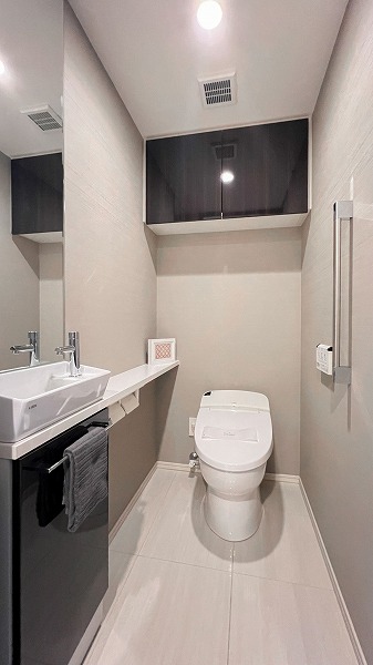 品川イーストシティタワー_お洒落なトイレの写真