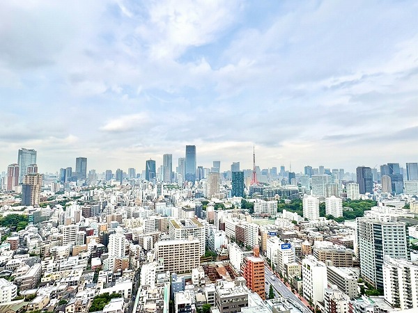 白金ザ・スカイ_バルコニーからの景色の写真