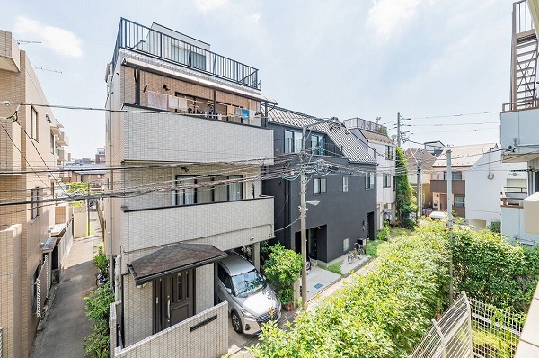 グランレーブ目白東_バルコニーからの眺望の写真