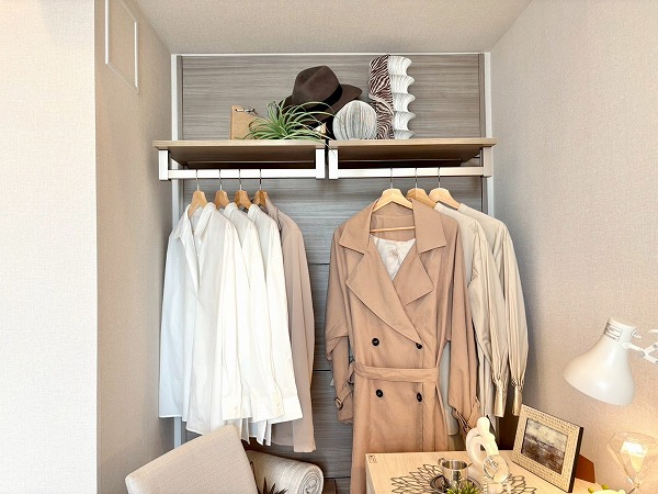 白金ザ・スカイ_オープンクローゼットの写真