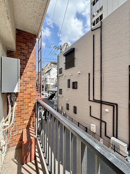 ハイツ音羽_日当たり良好なバルコニーの写真