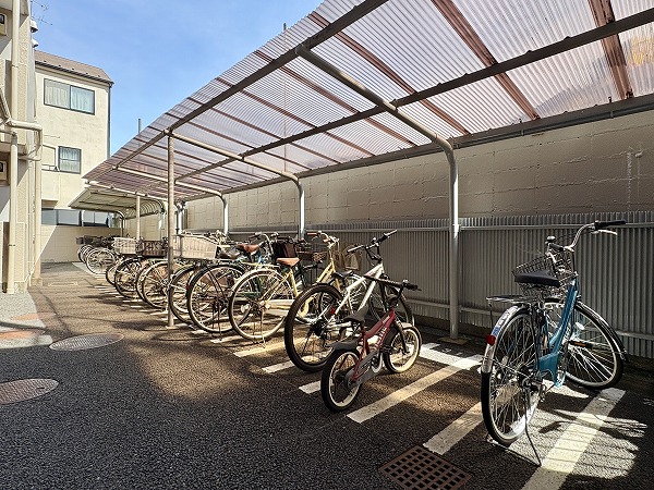 エンゼルハイム石川台 駐輪場